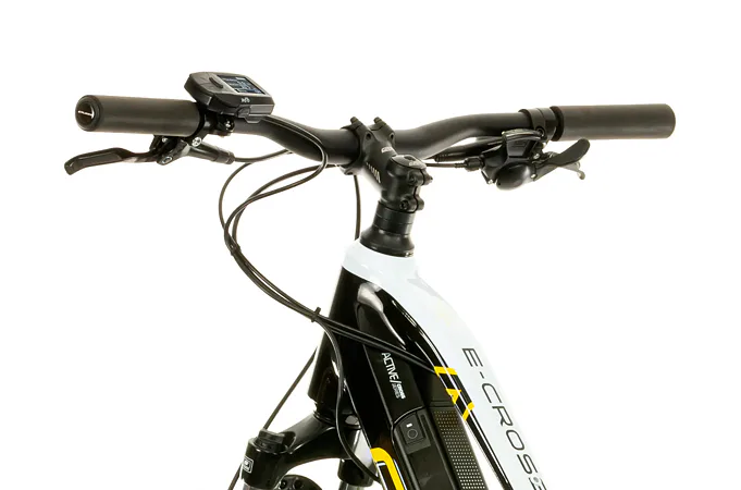 CRUSSIS e-Cross low 7.9 17" čierno-biela 2024