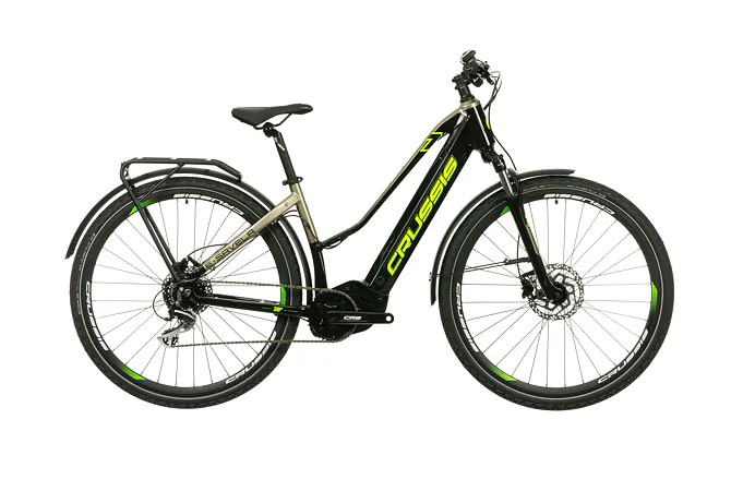 CRUSSIS e-Savela 7.9 17" čierno-šedá 2024