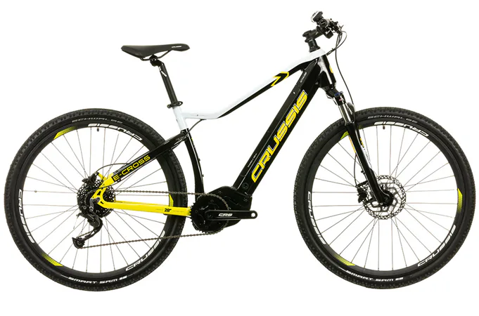 CRUSSIS e-Cross 7.9 20" čierno-biela 2024