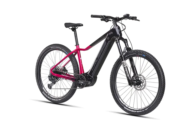 CRUSSIS e-Guera 10.10-720 Wh 15" ružovo-čierna 2025