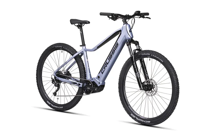 CRUSSIS e-Fionna 7.10 18" fialovo-čierna 2025