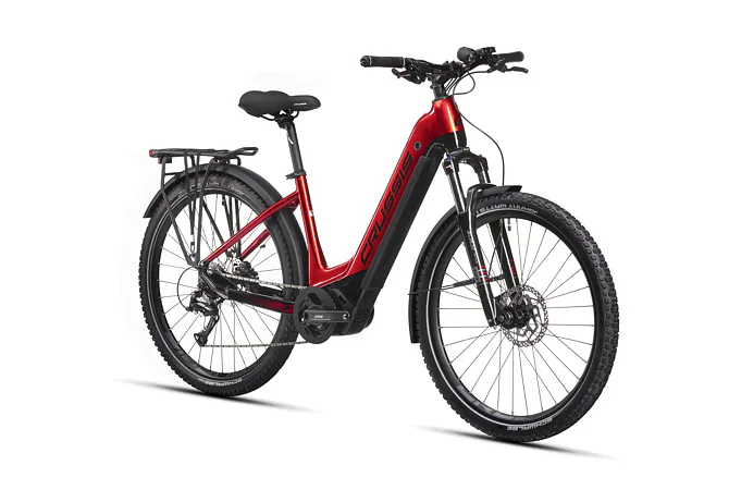 CRUSSIS e-Country 7.10 17" červená 2025