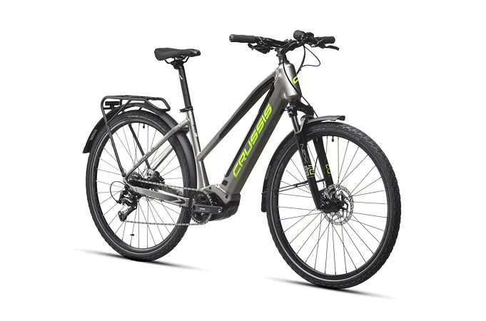 CRUSSIS e-Savela 7.10 18" strieborná 2025