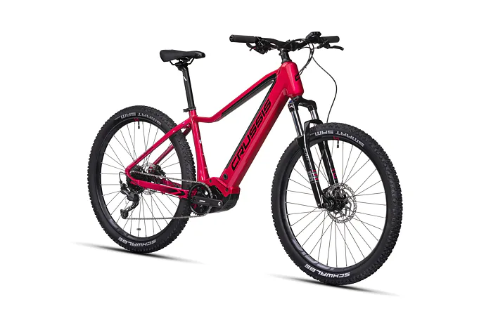 CRUSSIS e-Guera 7.10 19" červeno-čierna 2025