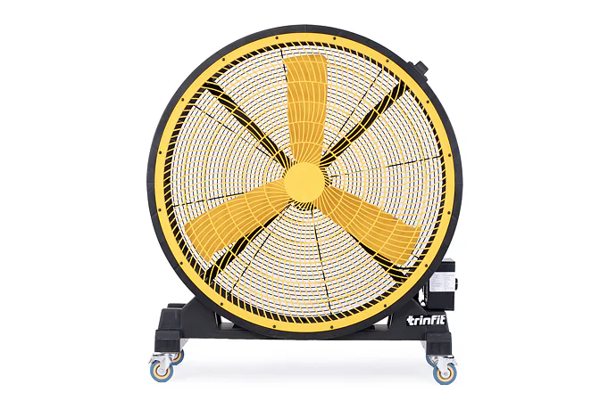 Fitness ventilátor TRINFIT AirFlow A100 žltý