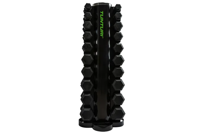 Sada jednoruček TUNTURI Hexa 1-10 kg + stojan