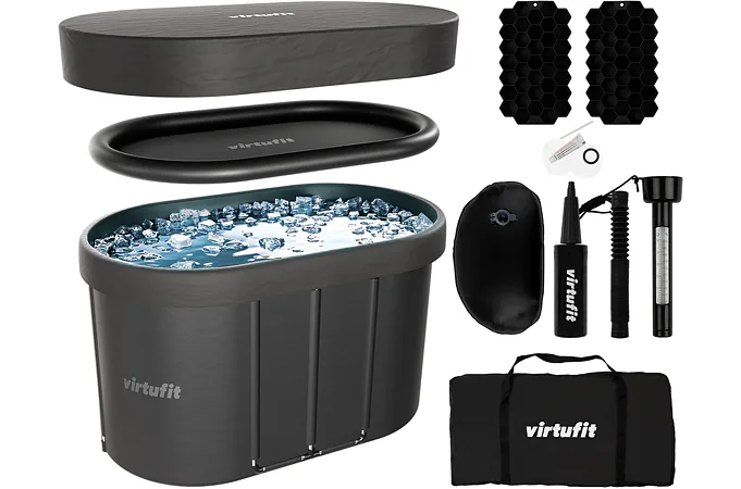 Otužovacia kaďa VIRTUFIT Oval Ice Bath Anthracite