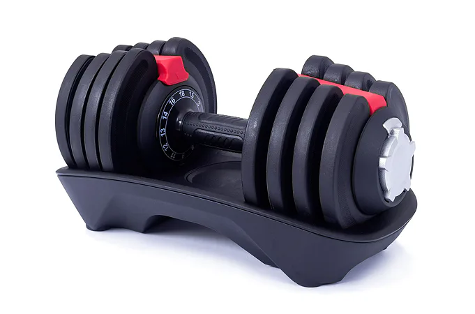 Nastavitelné činky TRINFIT SmartBlock 1-18 kg - Doprodej