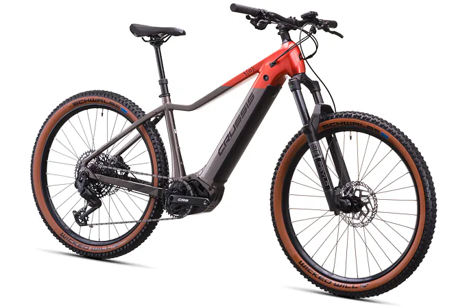 CRUSSIS e-Guera 10.11 19" sivo-oranžová 2026