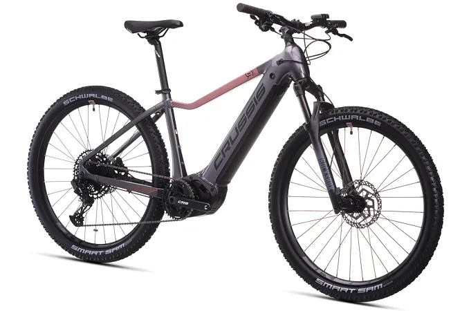 CRUSSIS e-Guera 9.11-715 Wh 15" sivo-ružová 2026