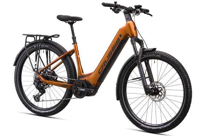 CRUSSIS e-Country 10.11-715 Wh 19" hnedá 2026