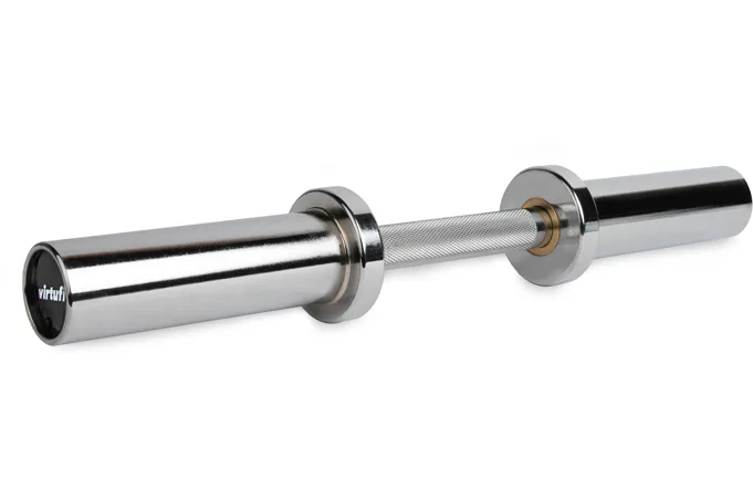 Jednoručná olympijská os VIRTUFIT Barbell 50 mm / 4,7 kg - 51 cm