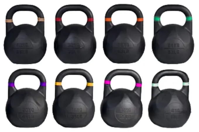 Kettlebell závodný TRINFIT Competition od 8 do 40 kg