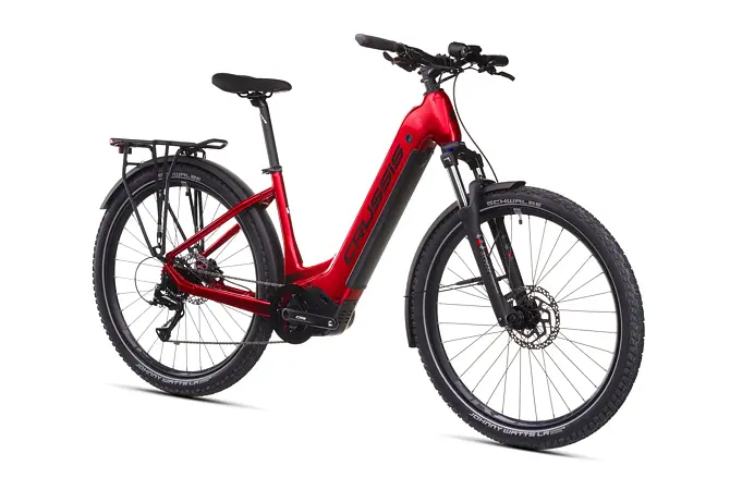 CRUSSIS e-Country 7.11 17" červená 2026