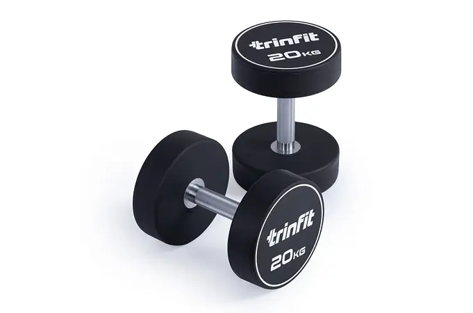 Jednoručné činky TRINFIT ELITE TPU od 2,5 do 55 kg