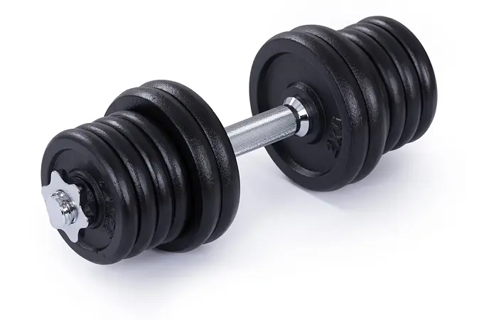 Jednoručná nakladacia činka TRINFIT 30 mm 20 kg