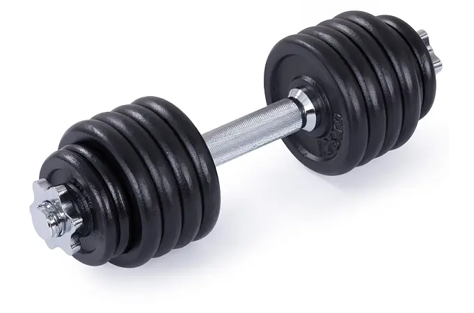 Jednoručná nakladacia činka TRINFIT 30 mm 15 kg