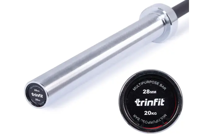 Olympijská os TRINFIT 2200 mm MULTIPURPOSE BLACK