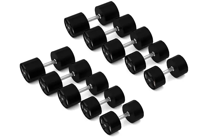 Sada polyuretanových jednoručních činek HMS HPC set 2 x 40 - 50 kg