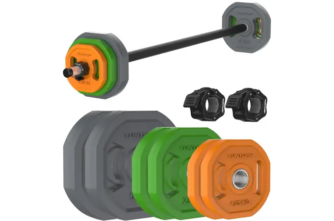 Aerobic Pump Set TUNTURI 20kg pogumovaný