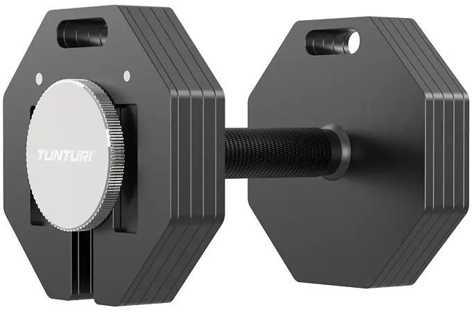TUNTURI Rapid Adjustable Dumbbellset 4-20 kg